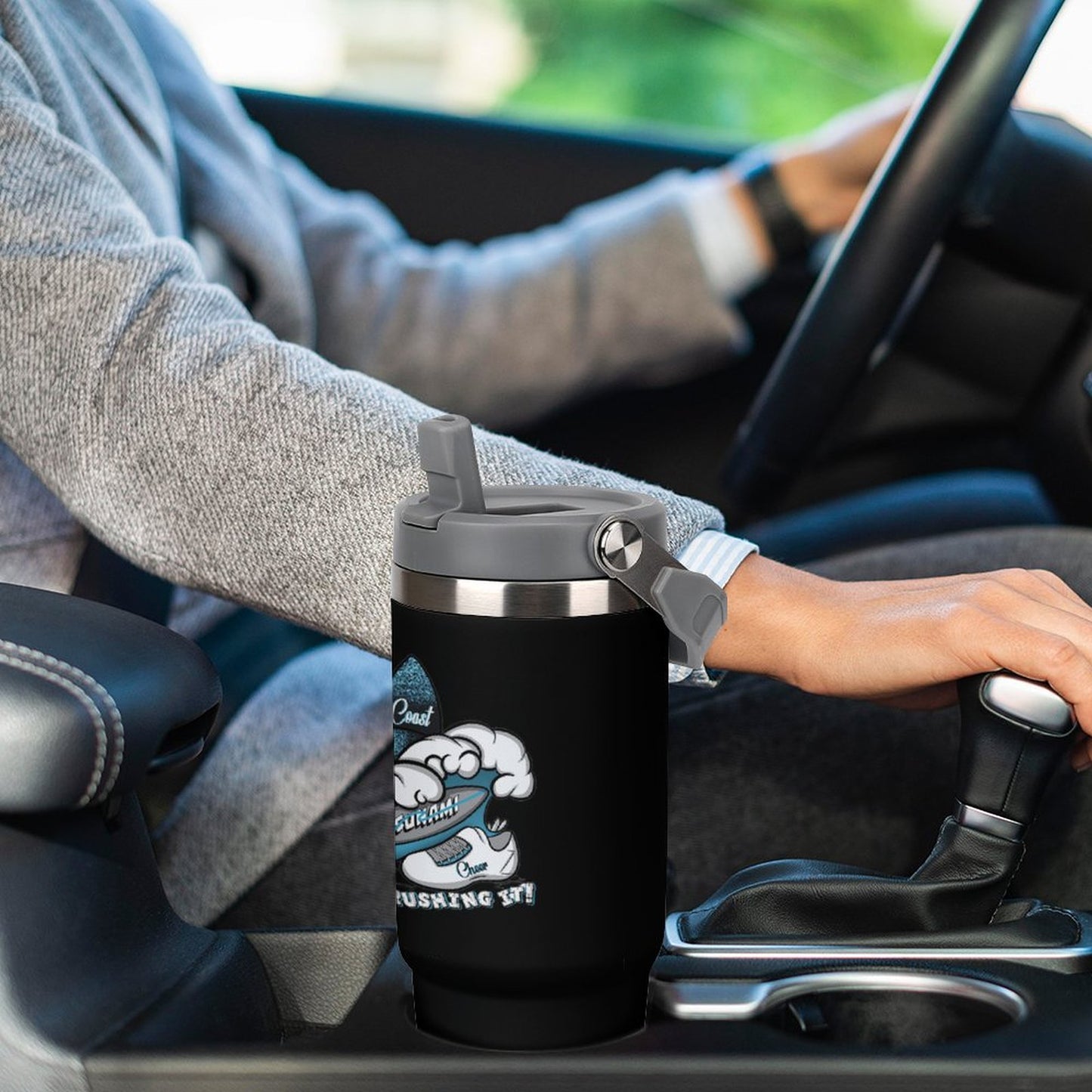 Tumbler with Top Handle