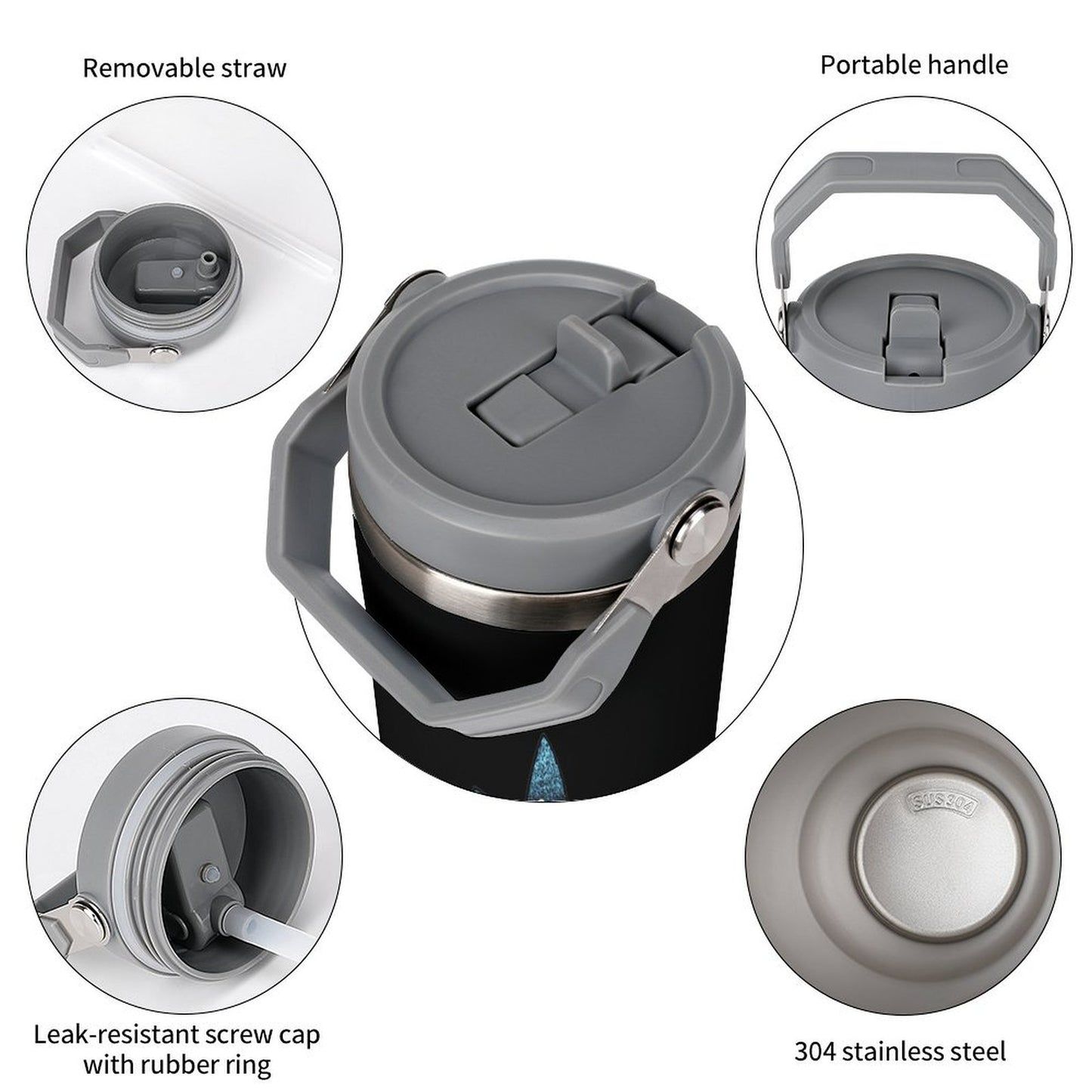 Tumbler with Top Handle